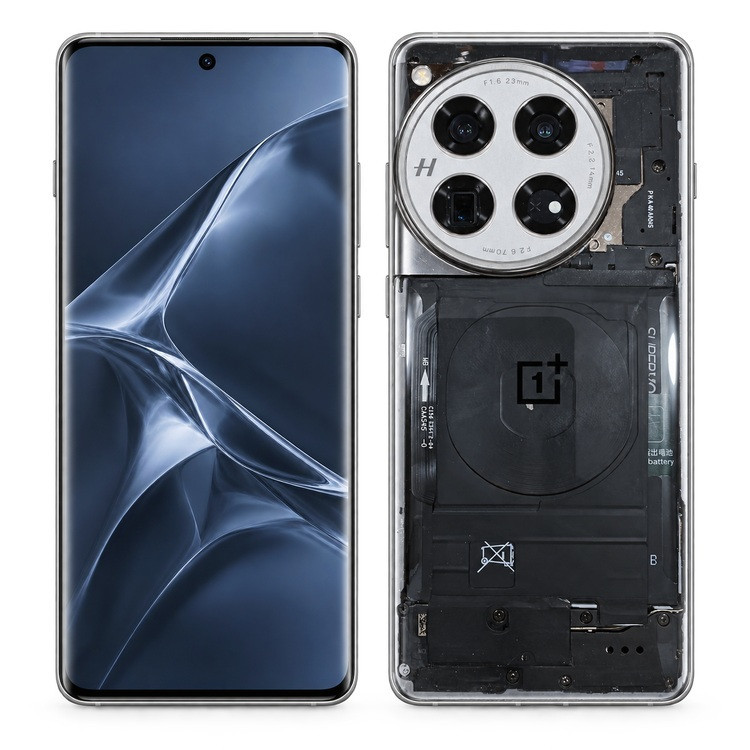 Смартфон OnePlus 12 16/512GB Global ROM Snapdragon 8 Gen 3 6.82″ AMOLED 120 Гц 5400mah Hasselblad (прозорий) Миколаїв - фото 1