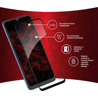 Скло захисне Intaleo Full Glue Tecno Pop 5 LTE (1283126535376) Вінниця - фото 3