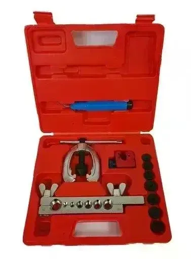 Набір для розвальцьовування гальмівних трубок з насадками у кейсі  Silver S10591 інструментів для розвальцьовування 11ел. Львів - фото 2