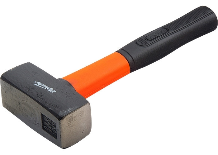 Кувалда, 1000 г, фибергласовая обрезиненная рукоятка SPARTA Полтава - изображение 1