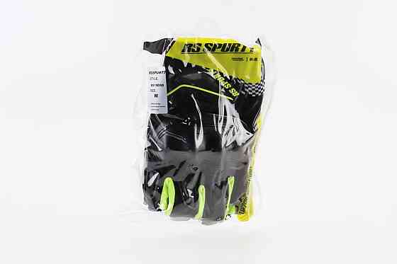 Перчатки мотоциклетні без пальців M-Чорно-Салатові Киев