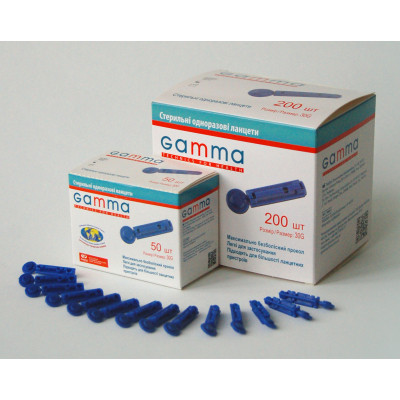 Ланцеты Gamma 200 шт. (7640162324656) Винница - изображение 7