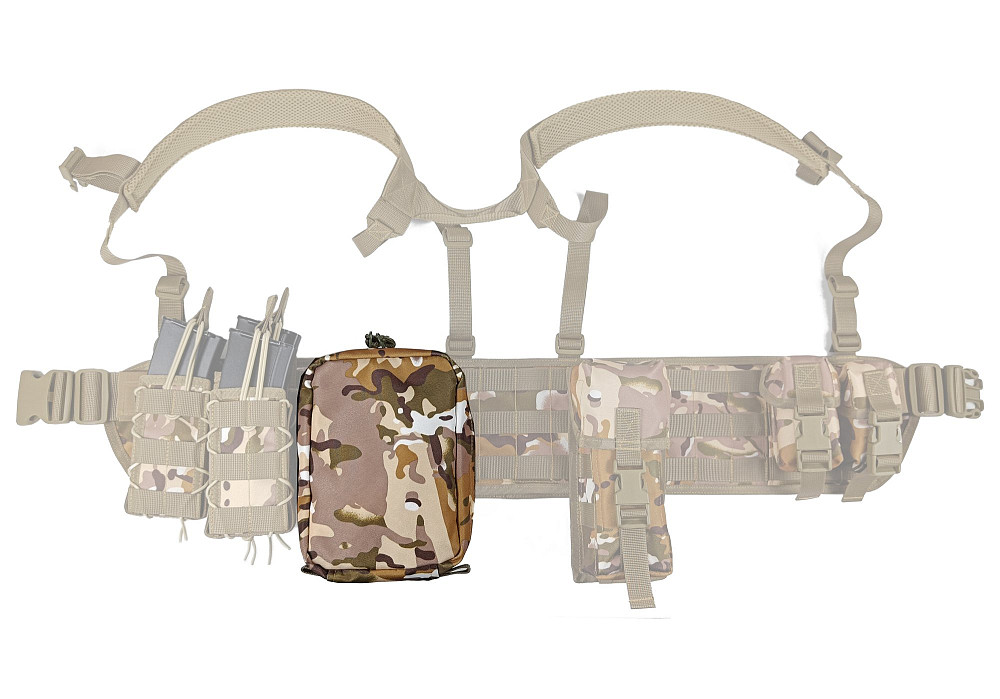 Підсумок аптечка тактична MOLLE Multicam Arid (степовий) для РПС, разгрузки або жилету Коломия - фото 3