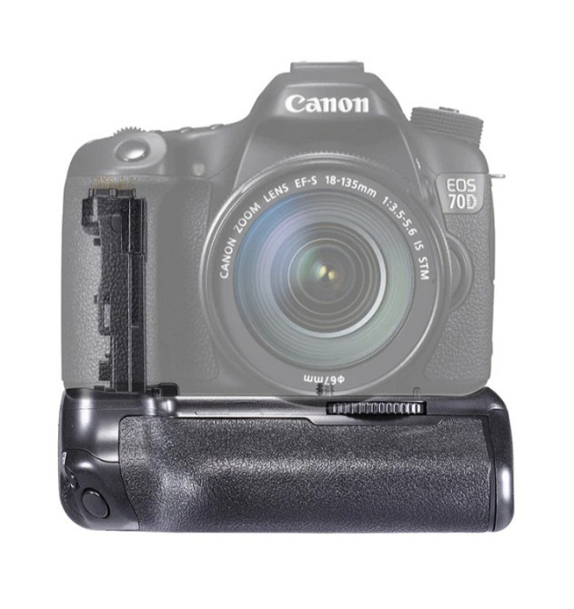 Батарейний блок Neewer BG-E14 (заміна) для камер Canon EOS 70D, 80D, 90D акумуляторний тримач, чорний Київ - фото 9