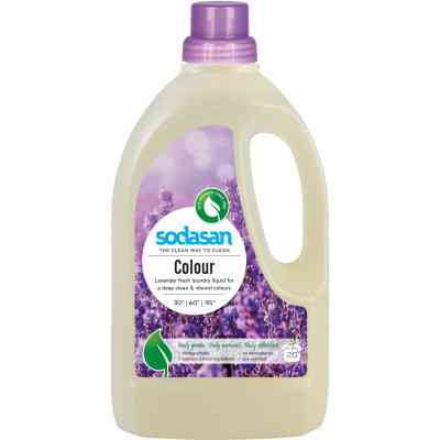 Гель для стирки Sodasan Color Lavender 1.5 л (4019886015097) Винница