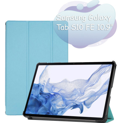 Чехол для планшета BeCover Smart Case Samsung Galaxy Tab S10 FE (SM-X520/SM-X526) 10.9" Light Blue (713278) Винница - изображение 1
