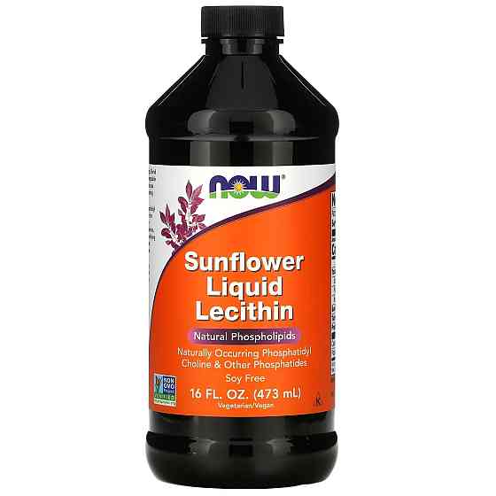 Жидкий лецитин из подсолнечника (Sunflower Liquid Lecithin) 473 мл Киев