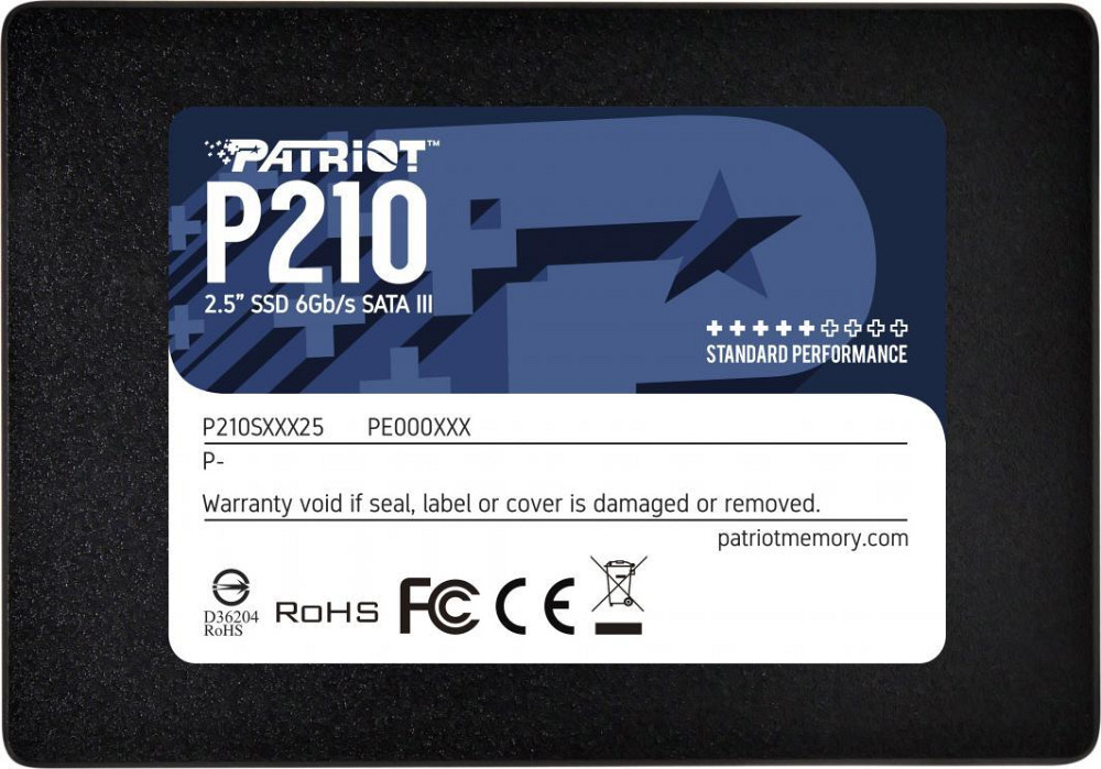 Накопичувач SSD Patriot P210 128GB 2.5" 7mm SATAIII 3D QLC Київ - фото 3