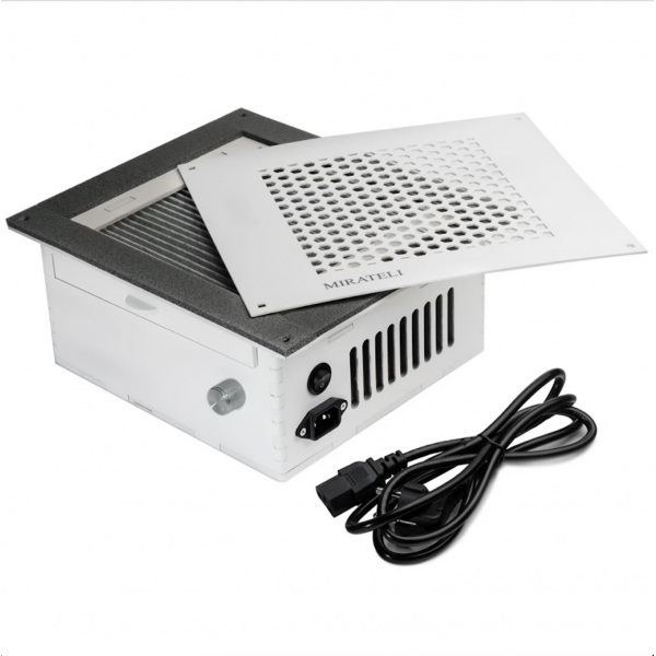 Вытяжка врезная для маникюра SV 700 с Нера фильтром профессиональная (решетка пластик белый) Киев - изображение 2