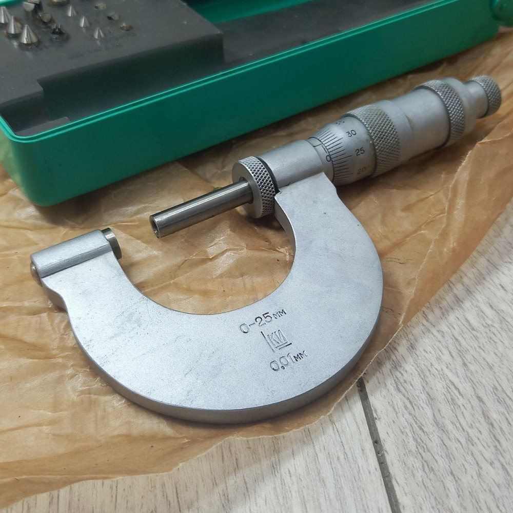 Мікрометр різьбовий МВМ 0-25 Харків - фото 4