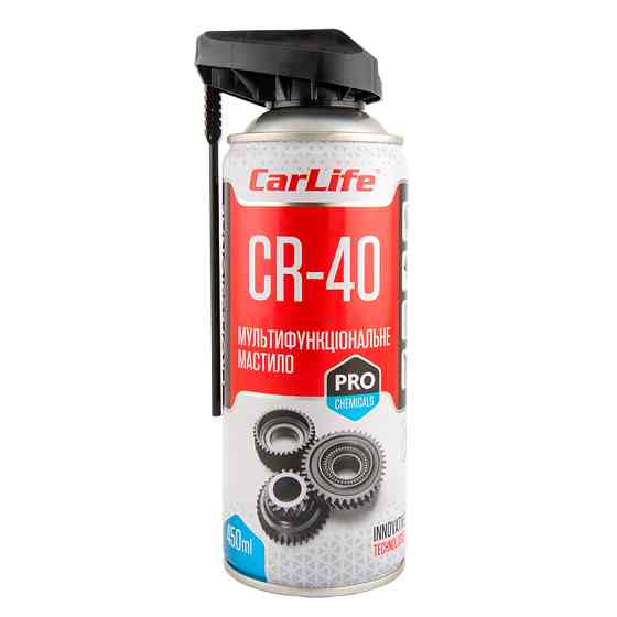 Смазка многофункциональная CarLife CR-40 Multifunctional Lubricant Professional 450мл Львов