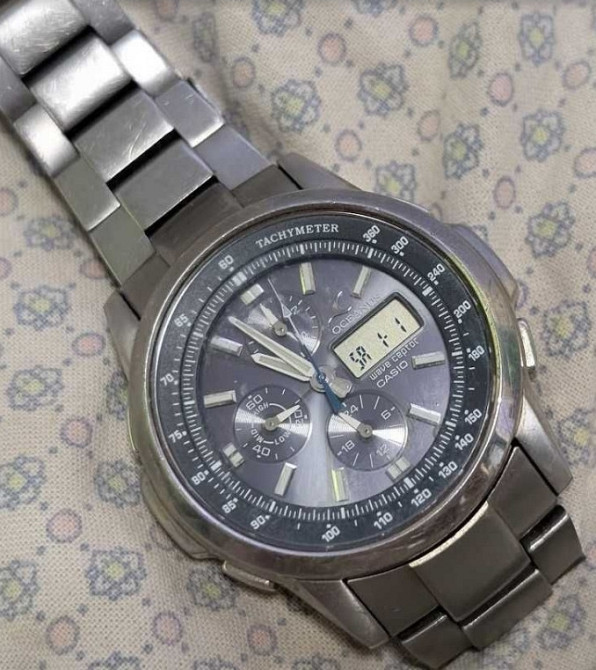 Фирменные часы Casio Oceanus OCW-500 Solar Киев - изображение 4