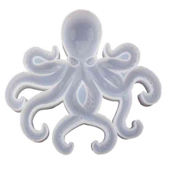 Молд силіконовий Восьминіг 240 на 215 мм сірий Київ
