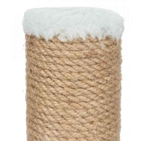 Дряпка-стовпчик Trixie для кошенят джут/плюш м ятна 30х42 см Київ