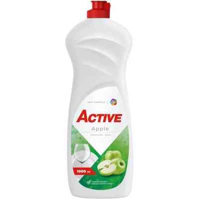 Средство для ручного мытья посуды Active PR Dishwashing Apple 1 л (4820196010388) Вінниця