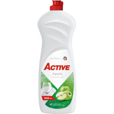 Средство для ручного мытья посуды Active PR Dishwashing Apple 1 л (4820196010388) Вінниця - фото 1
