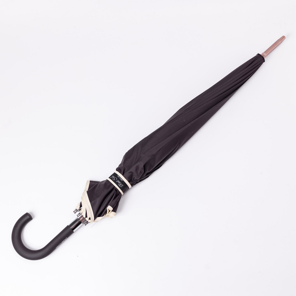 Класичний фіолетовий зонт-трость з чохлом Київ - фото 2