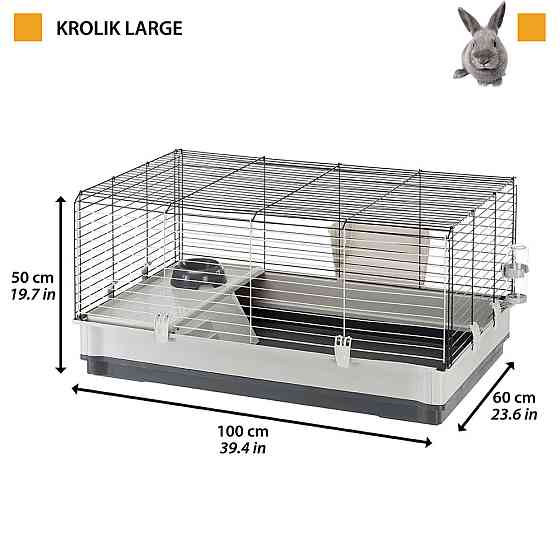 Клітка для кроликів і гризунів Ferplast Krolik (Ферпласт Кролик) Запоріжжя