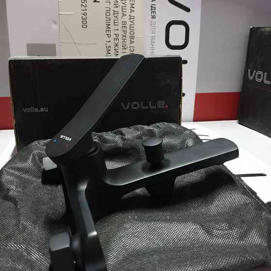 Змішувач для ванни VOLLE SOLO de la noche чорний 1510.031004 Київ