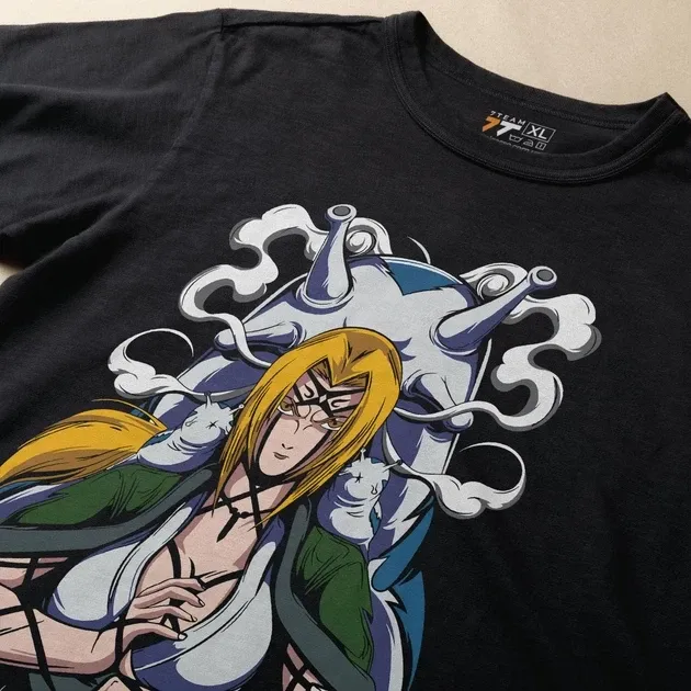 Футболка для подростка мальчика с принтом Наруто Цунаде Размер 160 Anime10150 Днепр - изображение 3