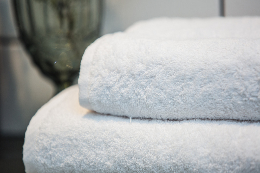 Рушник Ecotton 50х90 см 430 гр./м2 махровий готельний стандарт білий White Коломия - фото 2