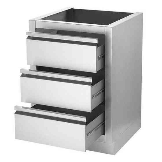 Тумба с тремя выдвижными ящиками 61х61х89 см Oasis Napoleon IM-3DC-CN Код: 005757 Ровно