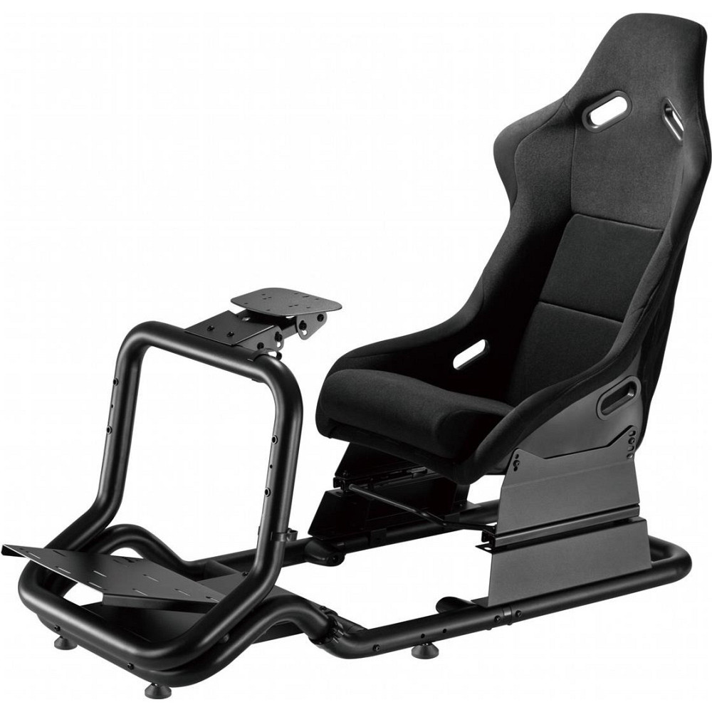 Крісло-кокпіт із кріпленням для керма та педалей GamePro RS167 Black ( 18108 ) Харьков - изображение 1