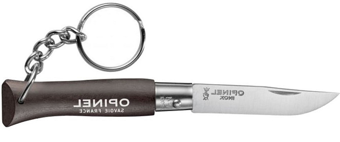 Універсальний Складаний Ніж - брелок Opinel No.4 "Origins brelok Black" (002268) Нержавіюча сталь Нововолинськ - фото 4