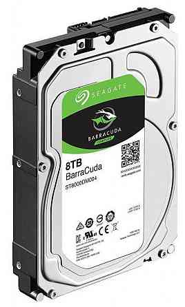 Накопичувач HDD SATA 8.0TB Seagate BarraCuda 5400 rpm 256MB (ST8000DM004) 3.5" Харків