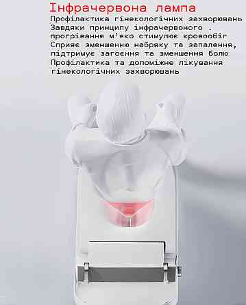 Смарт-унітаз Homony H831C (Top version) P-trap 680×425×480 білий із чорною вставкою (911106641) Київ