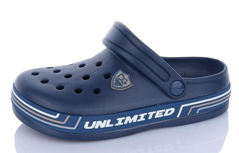 Жіночі підліткові крокси сині з великими дірками Unlimited сабо кросики 39 Одеса - фото 5