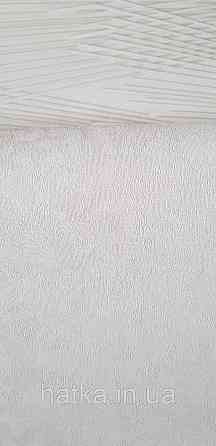 Шпалери вінілові на флізеліні Sintra Adria метрові під штукатурку під бетон білі Київ