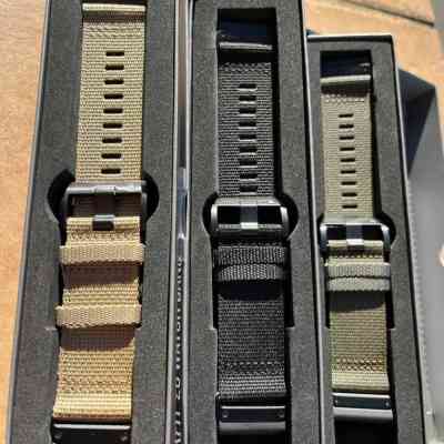 Ремешок для смарт-часов Garmin Tactix 7, 26mm QuickFit, Coyote Tan Nylon (010-13010-11) Винница