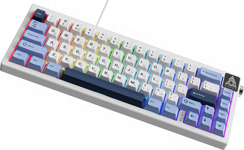 Клавіатура Ajazz AK650 Sea Salt Switch White USB-C (AK650-SS-BWB) ( 13930 ) Харків - фото 16