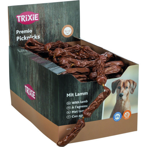 Ласощі Trixie Premio Picknicks для собак Сосиски з ягням 8 см 8 г 200 шт Київ - фото 1