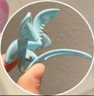 Затискач для волосся квітка Смела - изображение 2