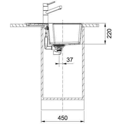 Мийка кухонна Franke 114.0701.807 Вінниця