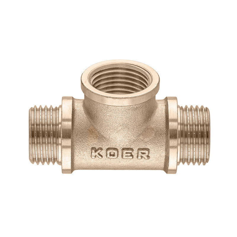 Трійник Koer KF.T06MFM.WN - 1/2" MFM без нікелю (MX1529) Київ - фото 2