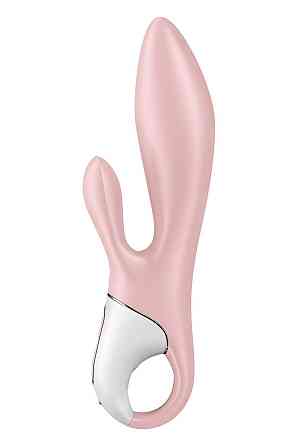 Надувной вибратор-кролик Satisfyer Air Pump Bunny 3 розовый Sex Aura Киев