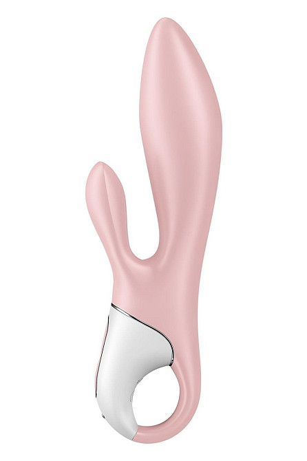 Надувной вибратор-кролик Satisfyer Air Pump Bunny 3 розовый Sex Aura Киев - изображение 2