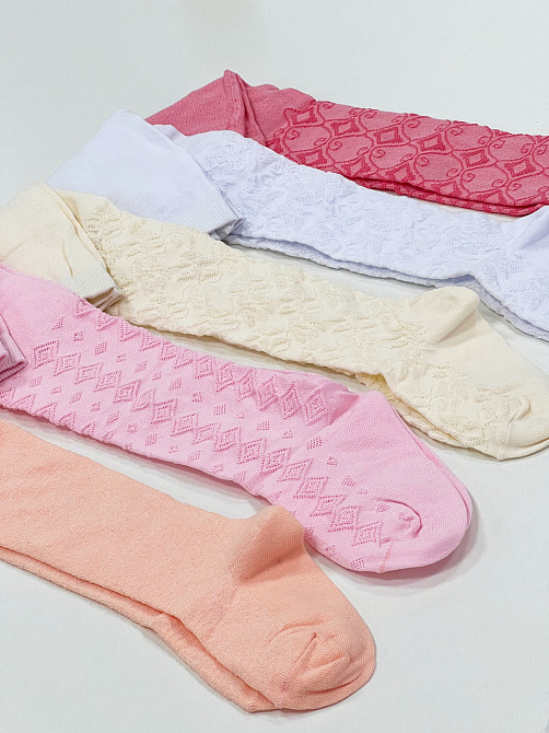 Колготки детские Ажур для девочек арт.907 в кольорі, 116-122 Черновцы - изображение 1