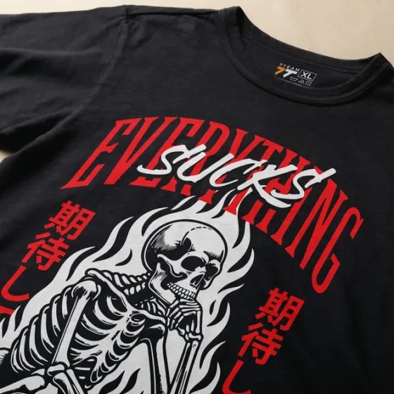 Футболка для подростка мальчика с принтом Everything 140uck140 Размер 160 Anime10740 Днепр