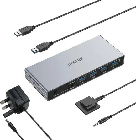 KVM-перемикач Unitek HDMI USB 3.0 KVM-перемикач Unitek HDMI USB 3.0 Луцьк