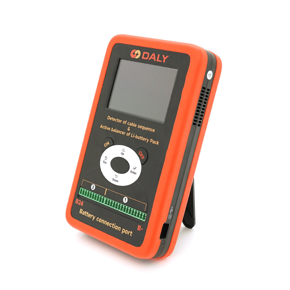 Багатофункціональний тестер і балансир Daly Smart BMS Pro 24S (Li-ion, LiFePO4, LTO), 3-24S, до 10А, LCD-3,5" екран, 200×120×40mm, Київ - фото 3