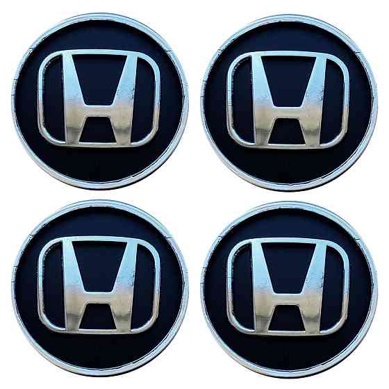 Ковпачки (заглушки) на диски Honda 60/55мм чорний 4шт Киев