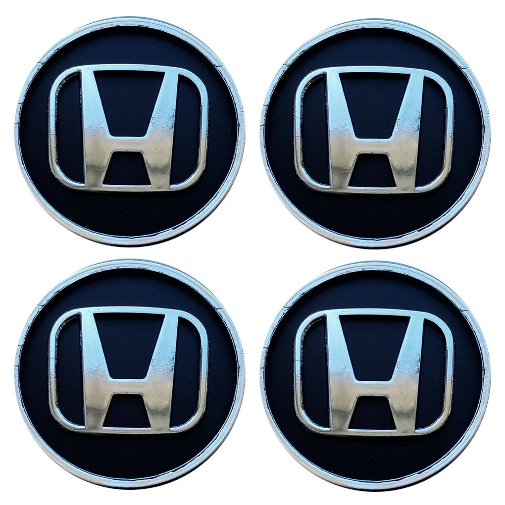 Ковпачки (заглушки) на диски Honda 60/55мм чорний 4шт Киев - изображение 1