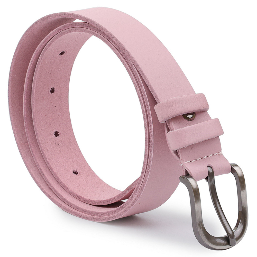 Современный женский ремень Vintage 20787 Розовый Киев - изображение 2