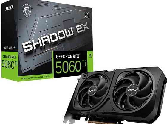 ГАРАНТІЯ | НОВА Відеокарта MSI NVIDIA GeForce RTX 5060 Ti 16G Харків