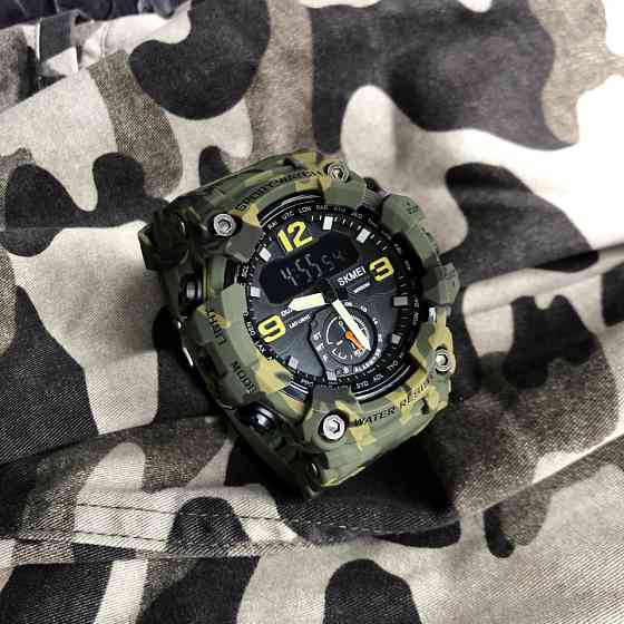 Skmei 1637CMGN Camo Green. SBR Киев