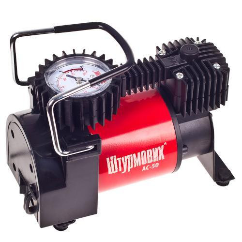 Автомобильный компрессор Штурмовик AC-50 150psi 14А 37л от прикуривателя Харьков - изображение 8